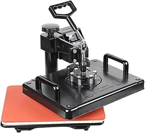 Máquina de prensa de calor, máquina de impresión de camisas, máquina de prensa de calor combinada 10 en 1, impresora de transferencia de sublimación térmica para tapa, taza, botella, camisetas, ( US)
