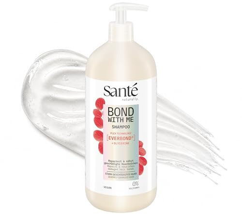 Santé naturally. Bond With Me Shampoo - 950 ml - Bond-Repair-Shampoo mit EverBond & Glycerin - repariert Haarbrücken ab der ersten Anwendung - vegan, ohne austrocknenden Alkohol