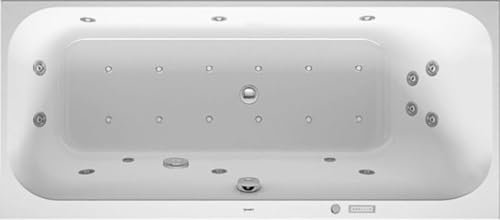 Duravit Whirlwanne Happy D.2 160x70cm, Combi E, EB-Vers, 1 RS re, we.