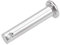 sourcing map Perni a forcella a foro singolo, 6 mm x 30 mm, testa piatta, in acciaio inox 304, perno cardine