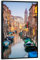 artboxONE Poster mit schwarzem Rahmen 75x50 cm Städte Kanal in Venedig, Italien - Bild venedig Italien Kanal