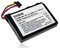 vhbw 1x Akku kompatibel mit Yakumo Delta 300 GPS GPS Navigation Navi (1300 mAh, 3,7 V, Li-Ion)