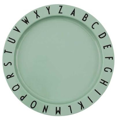 Design Letters Eat & Learn Tritan Kinderteller | Personalisierte Geschenke Baby, Baby Geschenk, Taufgeschenke | Esslernteller BPA Frei | Babyteller | Babygeschirr mit Buchstaben | Snackteller Kinder