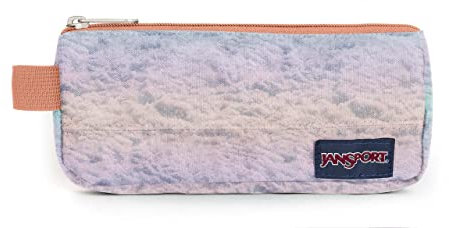 JanSport Basic Accessory Pouch, Kleiner Beutel, 0.5 L, 9 x 21 x 2.5 cm, Cotton Candy Clouds