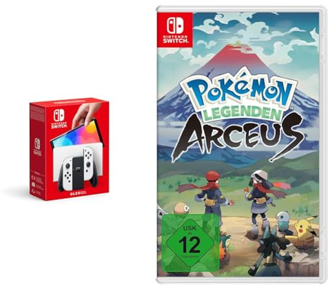 Nintendo Switch (OLED-Modell) Weiss + Pokémon-Legenden: Arceus - [Nintendo Switch]