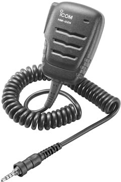 Icom HM-228 - Compact Waterproof Speaker/Microphone IPX7 (M25/M35/M37/M93D