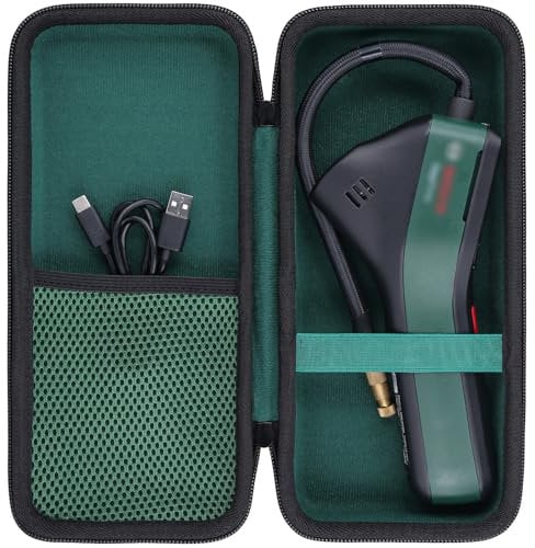 co2CREA Duro Viajar caja estuche funda para Bosch Bomba de Aire Bicicleta/Compresor de Aire a Batería EasyPump(funda solo,Case Only)