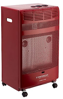 Campingaz BF 5000 - Estufa de Gas Thermo Burdeos, Estufa Portátil con Ruedas, Estufa Catalitica con Ignición piezoeléctrica