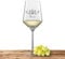 Weißweinglas mit Namen oder Wunschtext graviert - Schott Zwiesel Glas Sauvignon PURE - Weinglas personalisierts Geschenk (Weinrebe)