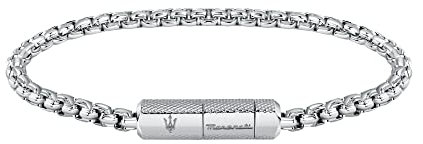 Maserati Iconic Herren Armband aus Stahl - JM223ATK22