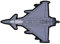 Typhoon Fighter Jet Aircraft Fridge Magnet - Iconic Plane Aviation Souvenir gift with custom design