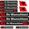 INDIGOS UG Fahrrad Aufkleber Albanien - 13 Fahnenaufkleber wehend - Sticker selbst gestalten - Autoaufkleber- Motorrad - Namensaufkleber wasserfest personalisiert - Wunschtext