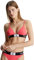 Calvin Klein Top Bikini a Triangolo Donna Fixed Triangle-Rp senza Ferretto, Rosa (Calypso Coral), XL