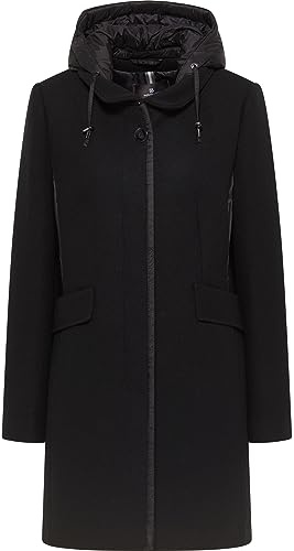 BARBARA LEBEK Jacke (Wolle) mit Kapuze black - 42
