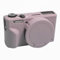 Easy Hood Custodia per fotocamera digitale Canon Powershot G7 X Mark III, custodia morbida in silicone con indicatore dei pulsanti, copriobiettivo rimovibile, custodia protettiva per fotocamera DSLR