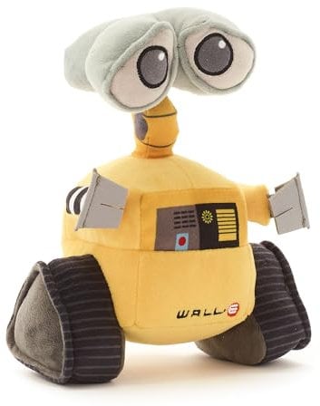Disney Store Officiel Peluche Petit Wall-E pour Enfants, 20 cm, Figure Douce avec Détails Brodés, pour Enfants Dès la Naissance