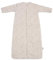 Jollein Ganzjahres Schlafsack Baby - Fox, Nougat - 110 cm - Baumwolle - 0.5 bis 3.0 Tog - Schlafsack Baby Sommer & Winter - Fuchs Print, Beige
