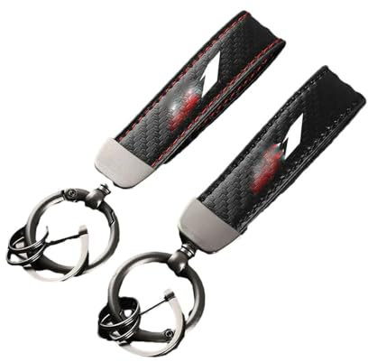 IZREEL Carbon Fiber Motorrad Schlüsselanhänger Halter Schlüsselanhänger für Y-amaha YZF R1 YZF-R1 YZFR1 R1s Zubehör, Schwarz