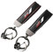 IZREEL Carbon Fiber Motorrad Schlüsselanhänger Halter Schlüsselanhänger für Y-amaha YZF R1 YZF-R1 YZFR1 R1s Zubehör, Schwarz