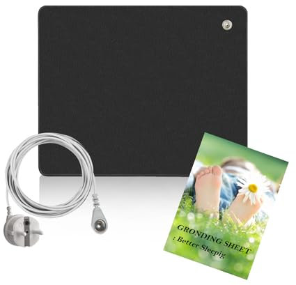 Erdungsmatte Set mit EU Erdungskabel, Antistatikmatte, Grounding Pad (25 * 30 cm)