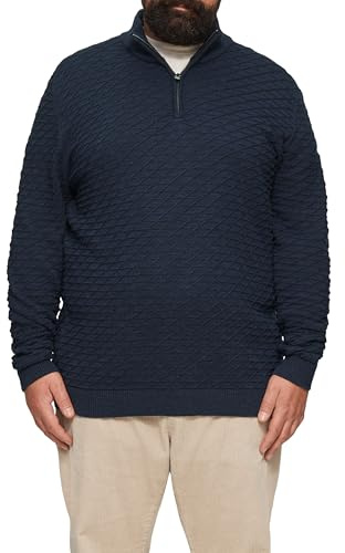 s.Oliver Strukturierter Pullover mit Half-Zip