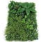 HUSPOO 12 Stück Künstliche Pflanzenwand Faux Pflanzenmatten Hecke Pflanzewand Wand Kunstpflanzen für Garten Hinterhof im Freien und Indoor Home Wedding Dekoration (Vier Blumen)