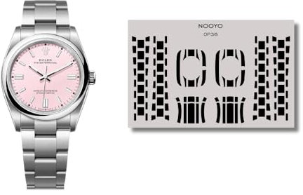 NOOYO Schutzfolie für Rolex Oyster Perpetual 36 Schutz für Gehäuse, Schließe und Armband