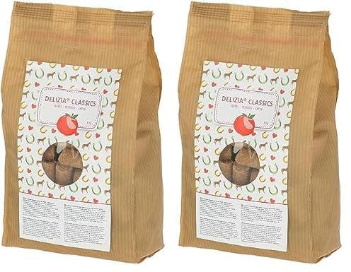 Kerbl Delizia Sweeties Apfel 1Kg (Packung mit 2)