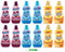 12 confezioni di prova Felce Azzurra Mon Amour Ammorbidente Concentrato – Ammorbidente Concentrato Blu Mare – Oro e Argan – Viola Ninfea 26 lavaggi 650 ml + portachiavi Beni Culinari