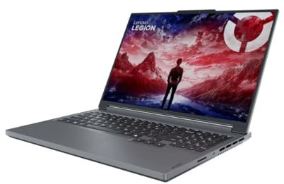 Lenovo Legion Slim 5 16AHP9 Laptop (2024) | 16 2560x1600 QHD+ | Ryzen 7-8845HS - Disco rigido SSD da 512 GB - RAM da 16 GB - Nvidia GeForce RTX 4060 | 8 core @ 5,1 GHz - 8 GB GDDR6 Win 1 1 Home Nero