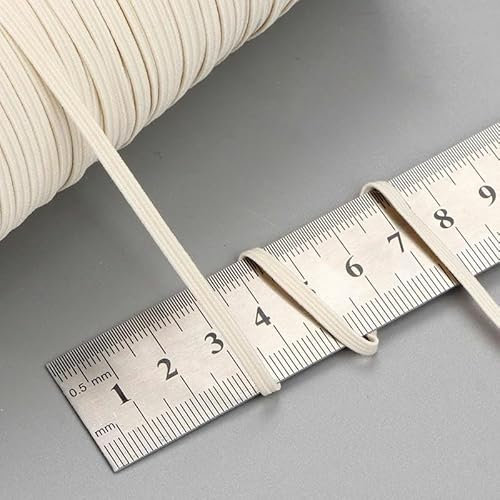 10 Meter/Los hochelastisches, flaches Gummiband, 3,0 mm, mehrfarbig, zum Nähen, Stretchseil, Polyester, Latex, DIY, Babykleidung, Gummiband-Nr. 18-3,0 mm-10M