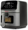 Girmi FG27 Friggitrice ad Aria 4,2 Litri, 1400 W, 4.2 Litri, Display digitale, 8 programmi, Timer, 80-200° C, BPA/PFOA Safe, Ricettario incluso