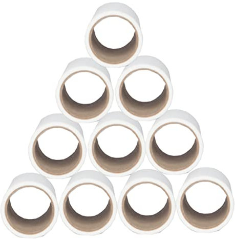 CALLARON 10stücke Klebepapier Abreißbares Reinigungsband Für Fusselrollen-zubehör Geeignet Als Tierhaarentfernerrollen-ersatz