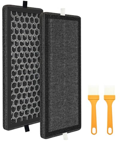 Replacement Filter compatible with Silentnight 38060 Air Purifier and Netta 28W,3-stage filter,Replacement for Spear & Jackson 38065 2 Pack Replacement Filters