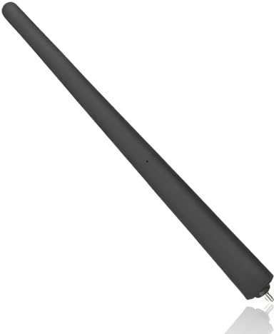 M6 Gewinde Autoantenne Dachantenne, Ersatz Antenne Dach, Gummi Schwarz Ersatzstab Antennenmast 20cm, Auto Kurzstab FM/AM Empfang für FIAT 500L/500X, Teilenummern 51890258