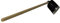 Easy Shopping® Set of Spade & Fork, Garden Rake, Prong Rake, Dutch Hoe, Digging Hoe Head with Handel and 3.5M Window Cleaner (Digging Hoe Wood Handel)