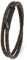 Simaru Lederarmband, 4mm geflochten zum Wickeln für Frauen & Männer, Echtleder-Wickelarmband mit Edelstahl Hakenverschluss, Premium-Qualität ((45cm Lenght - XXL), Braun)