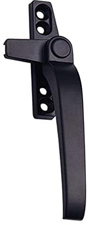 zalati Window Handler Universale Sostituzione Lega di Alluminio con Serrature per Doppi Vetri Interruttore Finestra Sicurezza Porta - Destra Mano Bar Nero