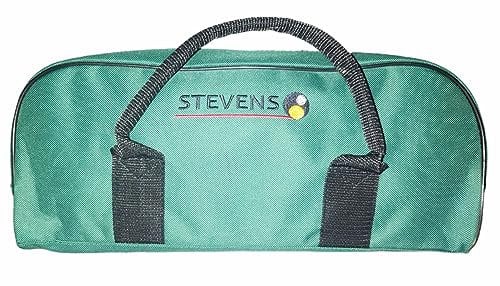 Stevens 2 Bowl and Jack Crown Green Bowls Bag (Green)