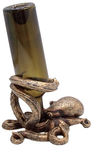 Octopus Weinflaschenhalter, nautische Dekoration für Zuhause, Bar, Weinzubehör, Küchenwein-Organizer