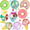 9 Stück Eiscreme Donut Candy Folienballons, Sommer Ice Cream Themenorientierte Geburtstags Deko, Helium Ballons für Sommer Party Dekoration Für Mädchen Jungen, Geburtstag Sommer Ice Cream Kinderparty