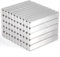 MIN CI 50Stück Neodym Magnet Extra Stark, 25x4x3mm Magnet Flach Stark Mini Magnete Kleine Starker Magnete Rechteckige Magneten für Magnettafel Kühlschrank Whiteboard