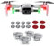 CERFFOOL Nachtfluglicht für DJI NEO Mini 4 Pro 4 3 Pro 3 Mavic 3 Pro 3 Wachtlicht für Classic Air 3 FPV Avata 2 Anti-Kollisionslicht Blinker Lampe Drohnen Zubehör 4 Stück Strobe Light