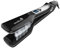 Plancha de vapor profesional para el cabello, plancha de vapor de turmalina de cerámica, plancha plana de vapor, alisador de pelo, plancha plana, pantalla LED con temperatura ajustable, voltaje dual