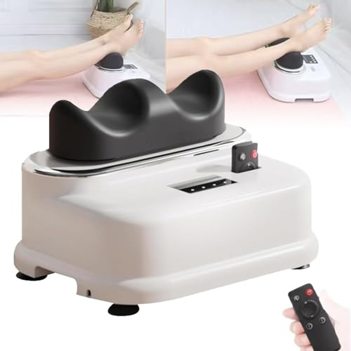 ROFALI Fitness Blood Chi Machine, Swing Foot Massager, Leg Exercise Foot Massage 4 Modes and 30 Gear Speed, Promote Blood Circulation, for Relax Muscles with Remote Control and Timer Function