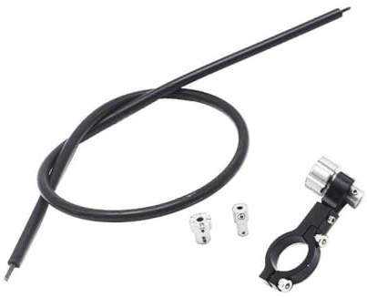 Regolatore remoto dell'intervallo per RCS 19 17 15 e 19x20 19x18 16x16 16x18 cilindri principali radiali pompa freno compatibile con la moto (silver)