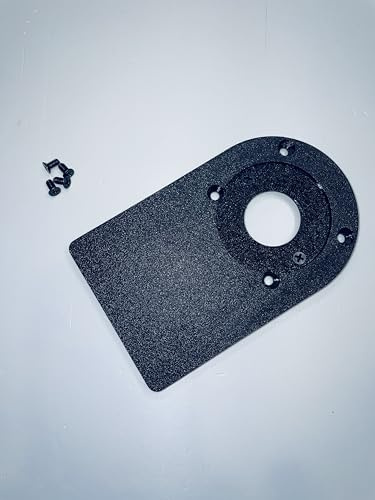 Trimmer Router Sub Base Plate Guide Bush Adapter, Compatible with Makita DRT50 / RT0700, for Trend-Style Guide Bushes