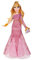 Disney Prinzessin Style Serie, Aurora Modepuppe, modernes Abendkleid mit Ohrringen, Handtasche und Schuhen, für Mädchen ab 6 Jahren