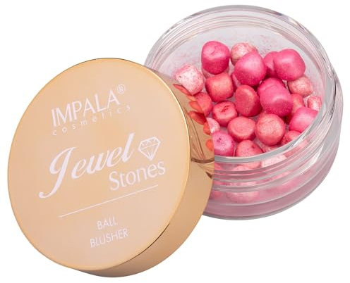 Impala - Bronzer Perlen | Gesicht Make up Perlen | Gesicht Bronzer | Make up Bronzer | Gesichtsperlen | Highlighter und Bronzer | Blusher in Perlen | Farbe 2 Pink