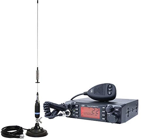 Radio CB PNI Escort HP 9001 Pro ASQ + Antenne CB PNI S75 avec Aimant